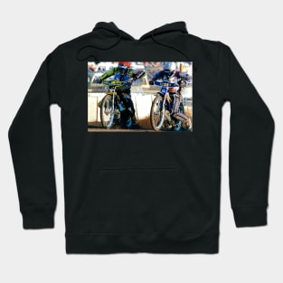 Reading Racers Speedway Motorcycle Action Hoodie